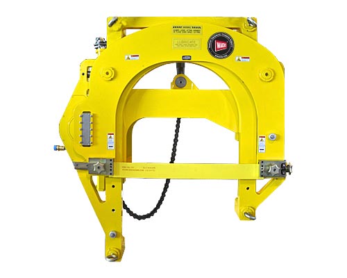 لوله بر دروازه ای پرتابل گیوتین با درایو پنوماتیکی ، هیدرولیکی و الکتریکی با امکان کار بصورت افقی و عمودی مدل Guillotine Goliath Pipe Saw ساخت وش آمریکا