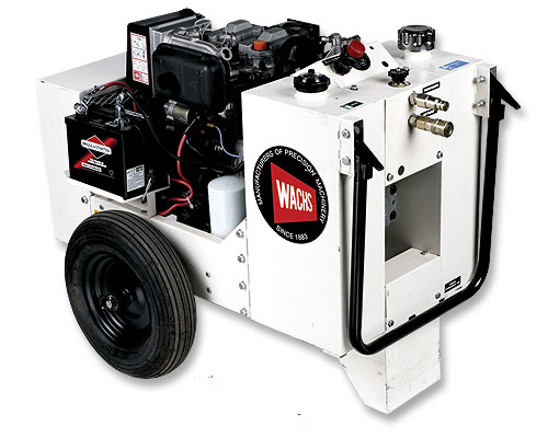 پاوریونیت هیدرولیکی گازوئیلی جهت تجهیزات پخ زنی و برش لوله مدل HCM-2G 11HP ساخت وش آمریکا